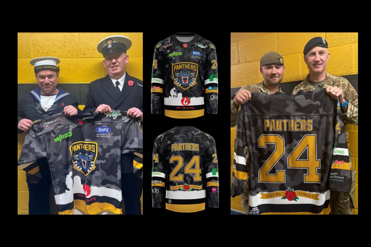 REMEMBRANCE JERSEY RAFFLE AND REPLICAS - Nottingham Panthers